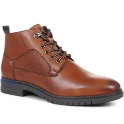 Pavers Men's Leather Ankle Boots - RNB32015 / 318 853