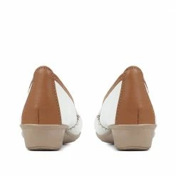 Pavers Leather Slip-On Shoes - NAP35001 / 321 453