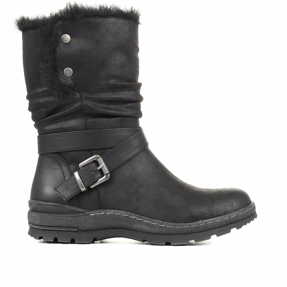 Pavers Slouch Biker Boots - WOIL34031 / 320 787 12 Pavers Slouch Biker Boots - WOIL34031 / 320 787