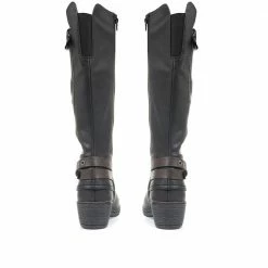 Pavers Slouch Boots With Extra Wide Calf - WBINS34187 / 320 780
