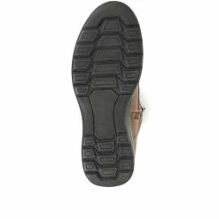 Pavers Wide Fit Leather Calf Boots - KF34011 / 320 898