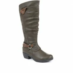 Pavers Slouch Boots With Extra Wide Calf - WBINS34187 / 320 780