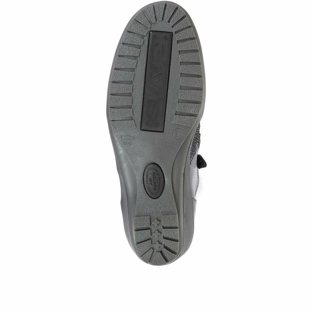 Fly Flot Dual-Zip Leather Ladies Ankle Boots - CAL32011 / 319 233 10 Fly Flot Dual-Zip Leather Ladies Ankle Boots - CAL32011 / 319 233