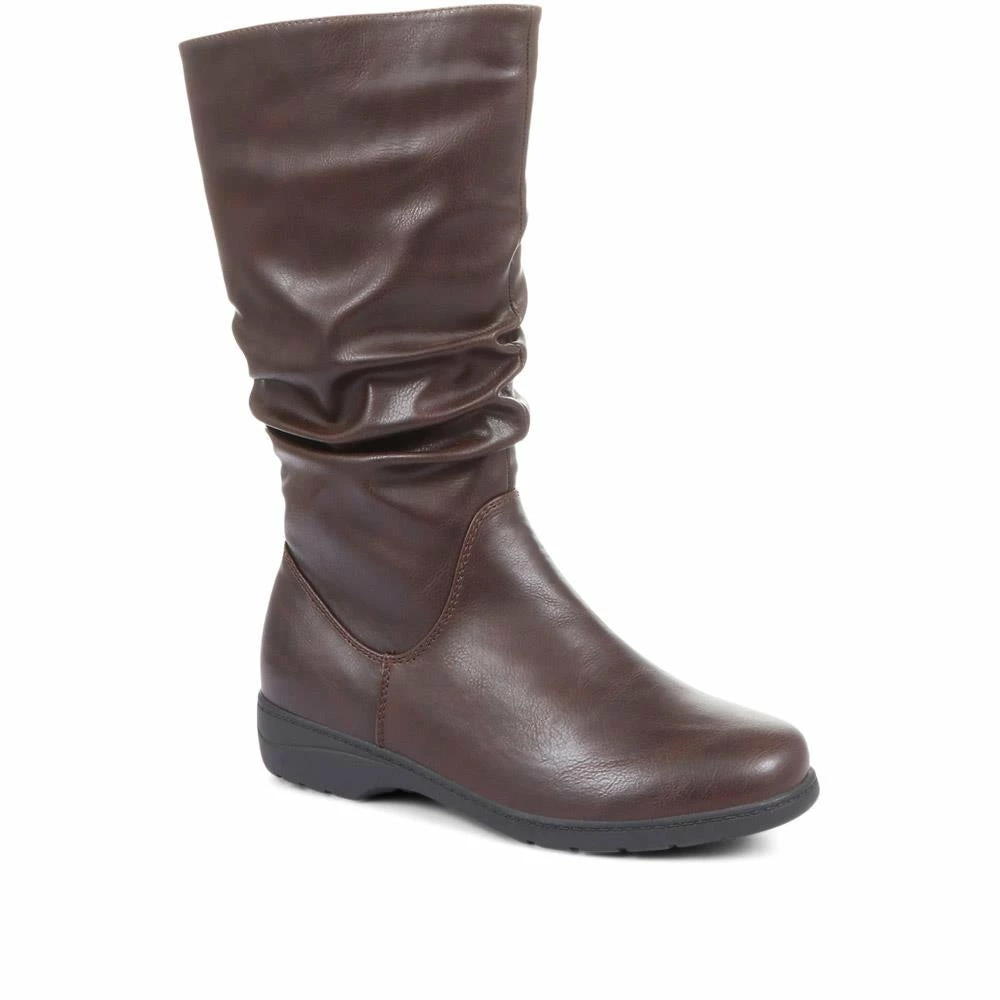 Pavers Slouch Calf Flat Boots - WBINS34149 / 320 785 / 320 785 2 Pavers Slouch Calf Flat Boots - WBINS34149 / 320 785 / 320 785