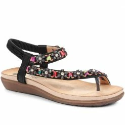 Pavers Embellished Toe-Post Sandal - BAIZH31045 / 317 934 Sandals