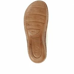 Pavers Leather Slip-On Clogs - CAY35017 / 322 038 Shoes