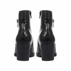 Bellissimo Leather Moc-Croc Ankle Boots - BELKARY32001 / 319 336