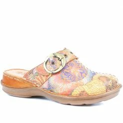 Pavers Leather Slip-On Clogs - CAY35019 / 322 089