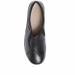 Pavers Wide Wide Fit Weatherproof Leather Slip-On - ALPIN28000 / 313 928