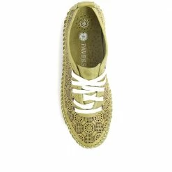 Pavers Wide Fit Leather-Lace Up Sneakers / 320 597 29 Pavers Wide Fit Leather-Lace Up Sneakers / 320 597