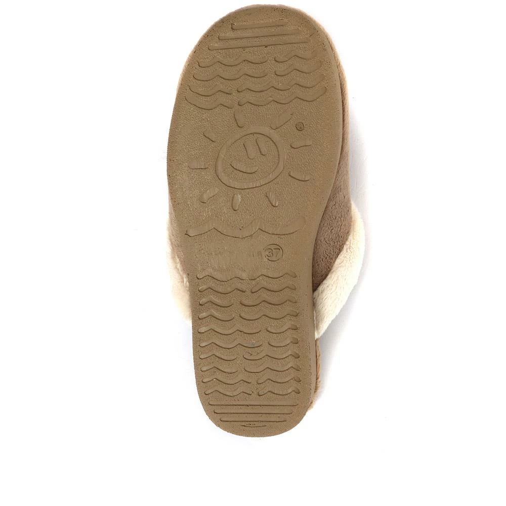 Pavers Ladies Purple Faux Fur Mule Slippers - ANAT33001 / 320 165 / 320 165 24 Pavers Ladies Purple Faux Fur Mule Slippers - ANAT33001 / 320 165 / 320 165