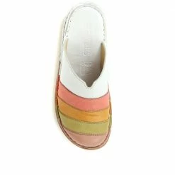 Pavers Leather Slip-On Clogs - CAY35017 / 322 038 Shoes