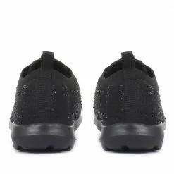 Pavers Ladies Grey Knit Sneakers - BRK33015 / 319 480 / 319 480 53 Pavers Ladies Grey Knit Sneakers - BRK33015 / 319 480 / 319 480