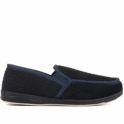 Pavers Antibacterial Men's Slippers In Grey - QING2202 / 305 624 / 305 624