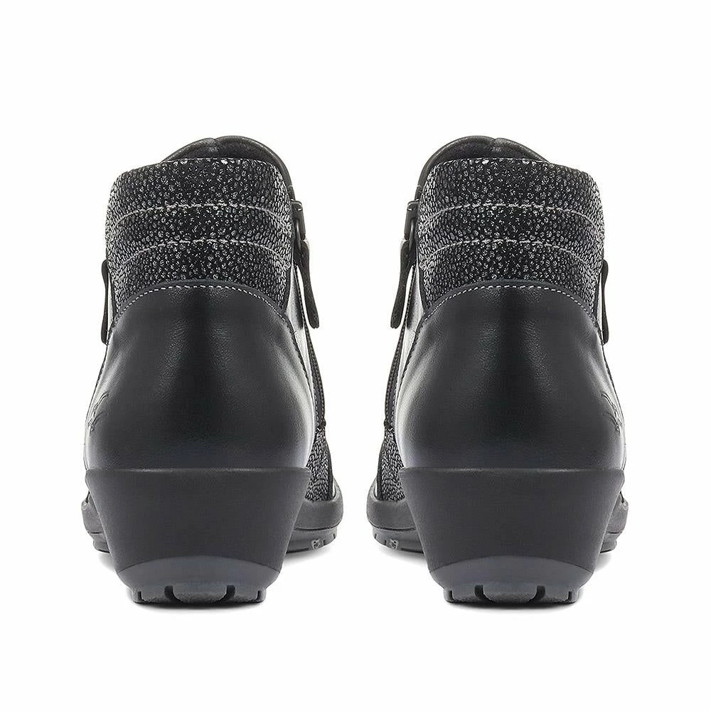 Fly Flot Dual-Zip Leather Ladies Ankle Boots - CAL32011 / 319 233 8 Fly Flot Dual-Zip Leather Ladies Ankle Boots - CAL32011 / 319 233