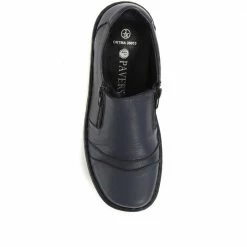 Pavers Wide-Fit Leather Slip-On Shoes - DRTMA35013 / 322 103 23 Pavers Wide-Fit Leather Slip-On Shoes - DRTMA35013 / 322 103