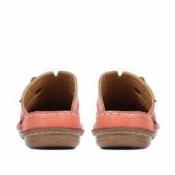 Pavers Shoes Leather Mule Slip-On Clogs - CAY35015 / 322 037