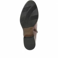 Bellissimo Women's Heeled Leather Zip Ankle Boots - BELITAR34013 / 320 423 / 320 423 37 Bellissimo Women's Heeled Leather Zip Ankle Boots - BELITAR34013 / 320 423 / 320 423