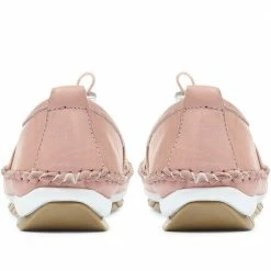 Pavers Wide Fit Casual Leather Pump - SIMIN31007 / 318 339 Flat