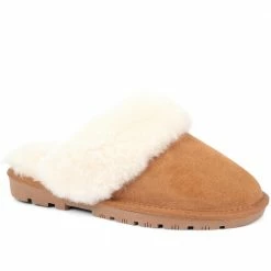 Pavers Australian Sheepskin Lined Slipper Mule - DUO26006 / 311 319 Slippers