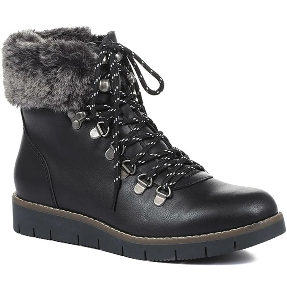 Pavers Faux Fur Hiker Boots - WBINS32045 / 318 975 1 Pavers Faux Fur Hiker Boots - WBINS32045 / 318 975