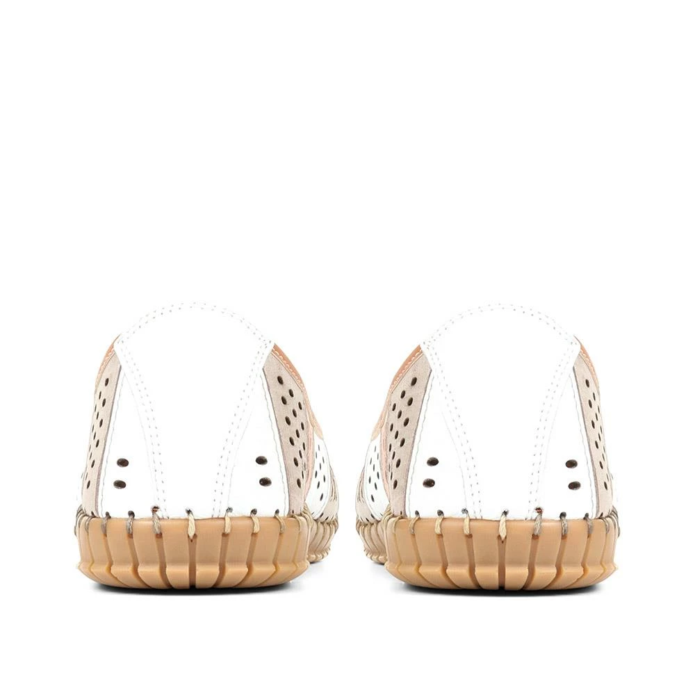 Bellissimo Flat Leather Ballerina Shoes - BELMETIN31009 / 317 955 30 Bellissimo Flat Leather Ballerina Shoes - BELMETIN31009 / 317 955