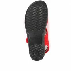 Fly Flot Wide Fit Touch-Fastening Sandals - FLY27017 / 312 035