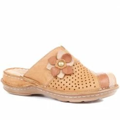 Pavers Shoes Leather Mule Slip-On Clogs - CAY35015 / 322 037