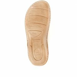 Pavers Shoes Leather Mule Slip-On Clogs - CAY35015 / 322 037