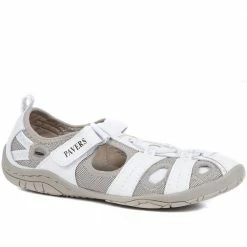 Pavers Wide Fit Leather Walking Shoes / 307 332