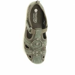 Pavers Wide Fit Leather Walking Shoes / 307 332