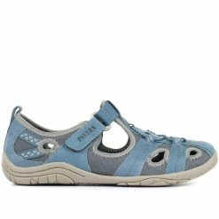 Pavers Wide Fit Leather Walking Shoes / 307 332