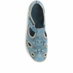 Pavers Wide Fit Leather Walking Shoes / 307 332