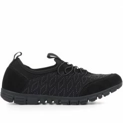 Pavers Ladies Extra Wide Fit Sneakers - BRK32009 / 318 905 / 318 905