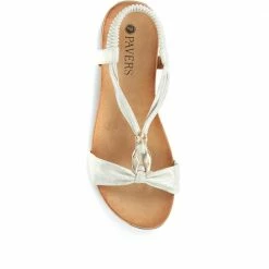 Pavers Flat Strappy Sandal - BAIZH29006 / 314 963 Sandals