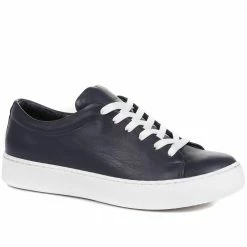 Pavers Sneakers Leather Lace-Up Trainers - ULUTA35001 / 321 761