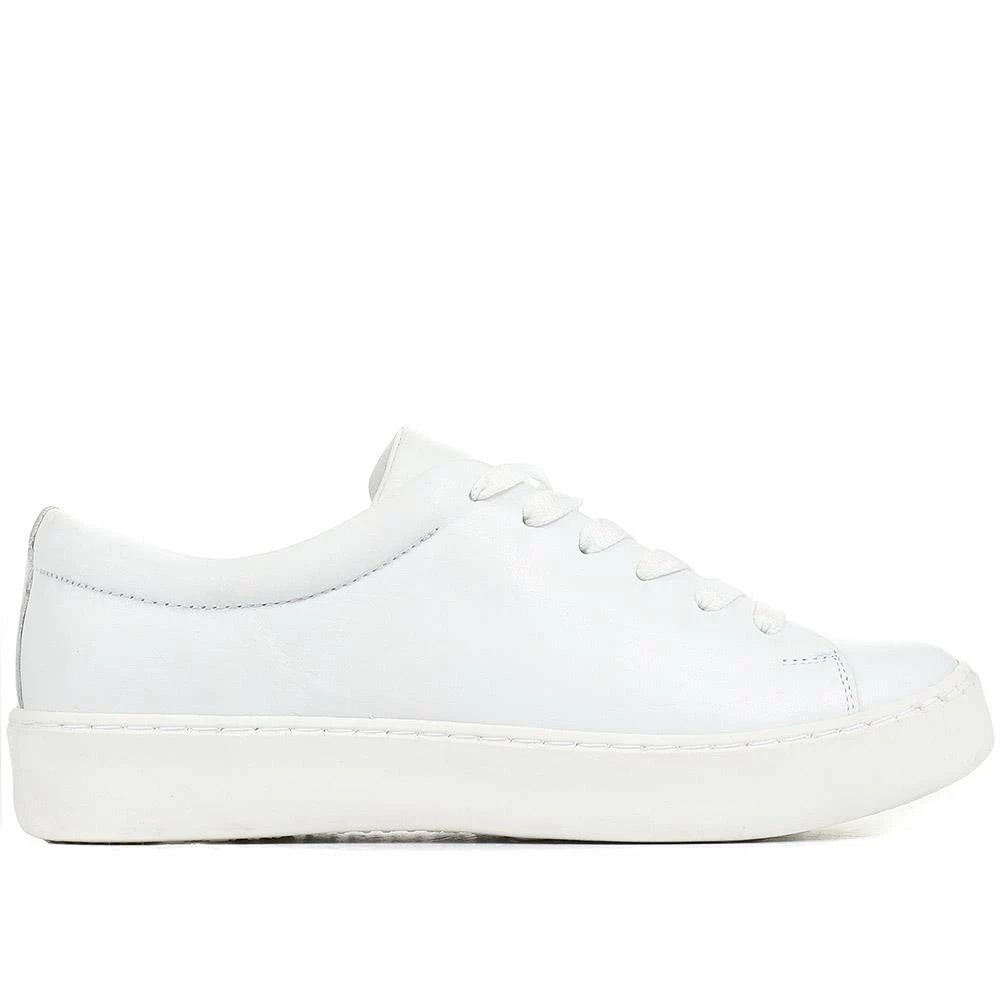 Pavers Sneakers Leather Lace-Up Trainers - ULUTA35001 / 321 761 7 Pavers Sneakers Leather Lace-Up Trainers - ULUTA35001 / 321 761