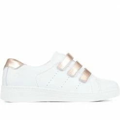 Fly Flot Wide Fit Casual Touch Fasten Trainers - CAL35013 / 321 533 40 Fly Flot Wide Fit Casual Touch Fasten Trainers - CAL35013 / 321 533