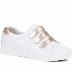 Fly Flot Wide Fit Casual Touch Fasten Trainers - CAL35013 / 321 533
