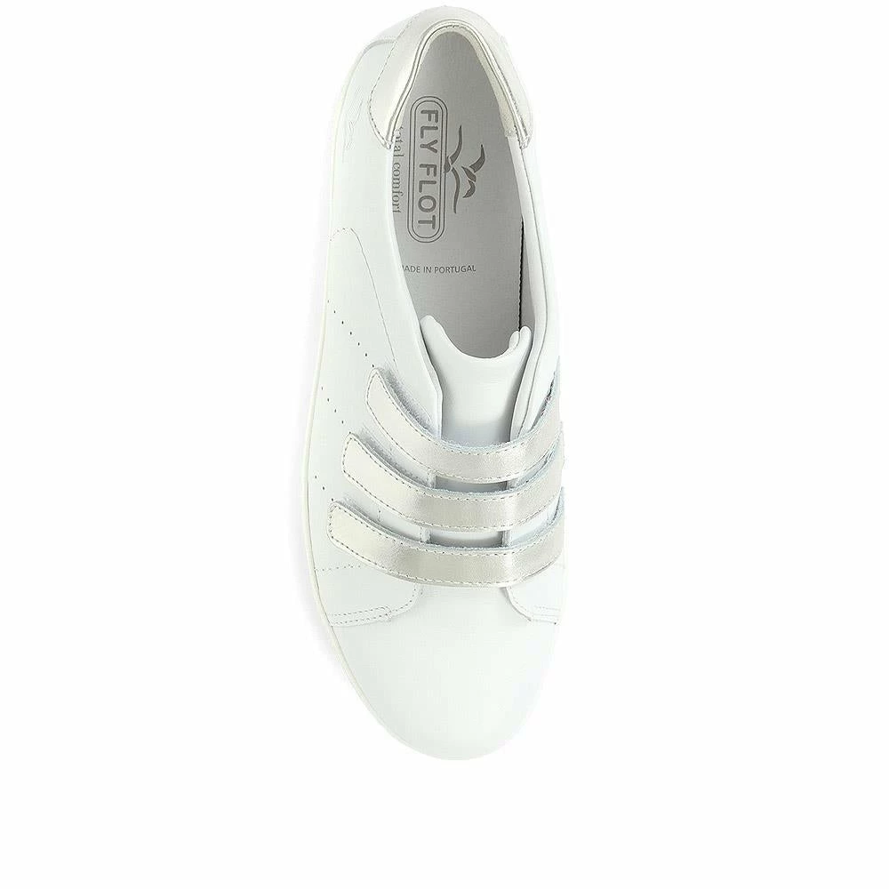 Fly Flot Wide Fit Casual Touch Fasten Trainers - CAL35013 / 321 533 9 Fly Flot Wide Fit Casual Touch Fasten Trainers - CAL35013 / 321 533