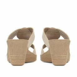 Pavers Wedge Mule Sandals - INB35015 / 321 776