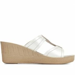Pavers Wedge Mule Sandals - INB35015 / 321 776