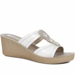Pavers Wedge Mule Sandals - INB35015 / 321 776