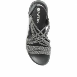 Pavers Heeled Touch Fasten Sandals - BAIZH35025 / 321 516 22 Pavers Heeled Touch Fasten Sandals - BAIZH35025 / 321 516