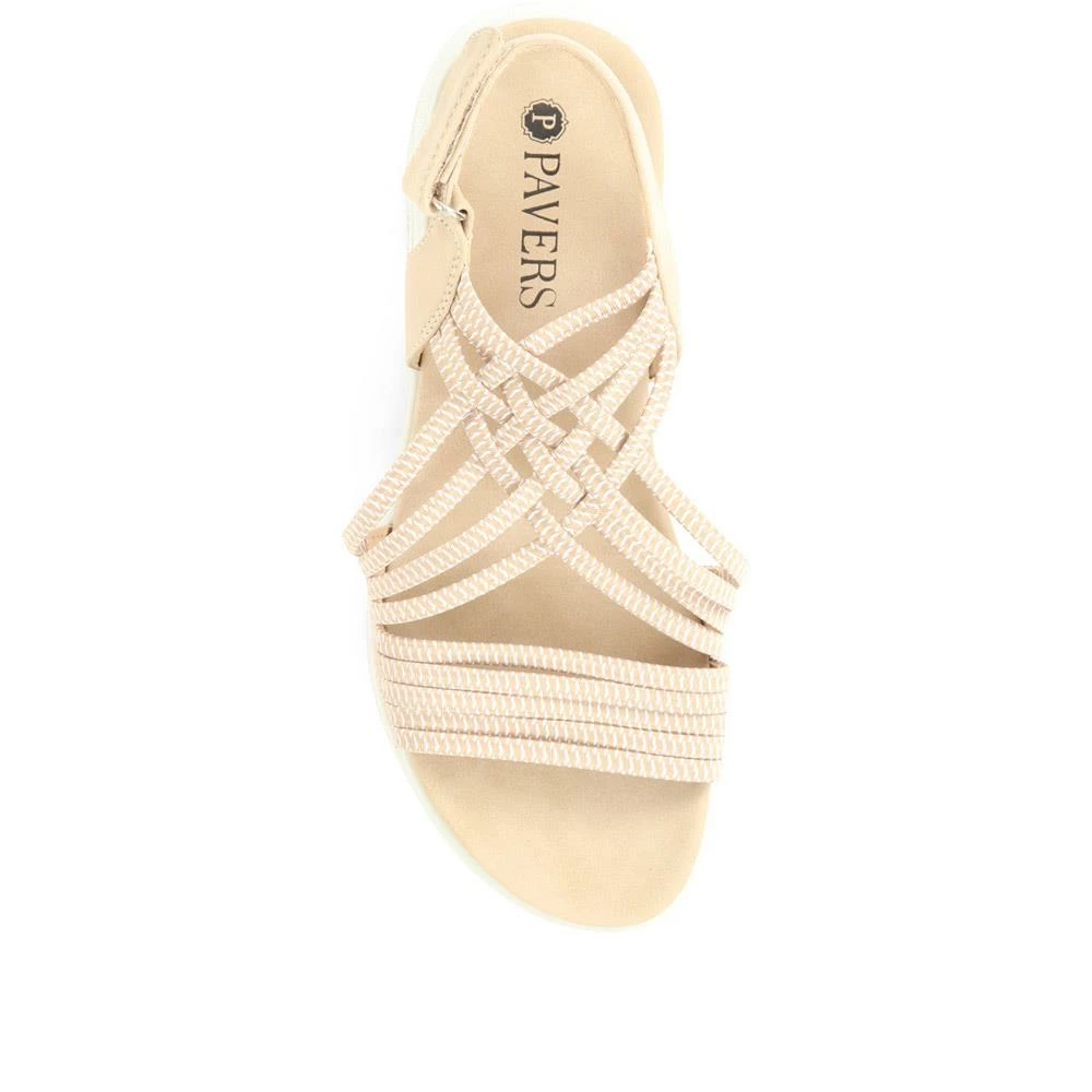 Pavers Heeled Touch Fasten Sandals - BAIZH35025 / 321 516 15 Pavers Heeled Touch Fasten Sandals - BAIZH35025 / 321 516