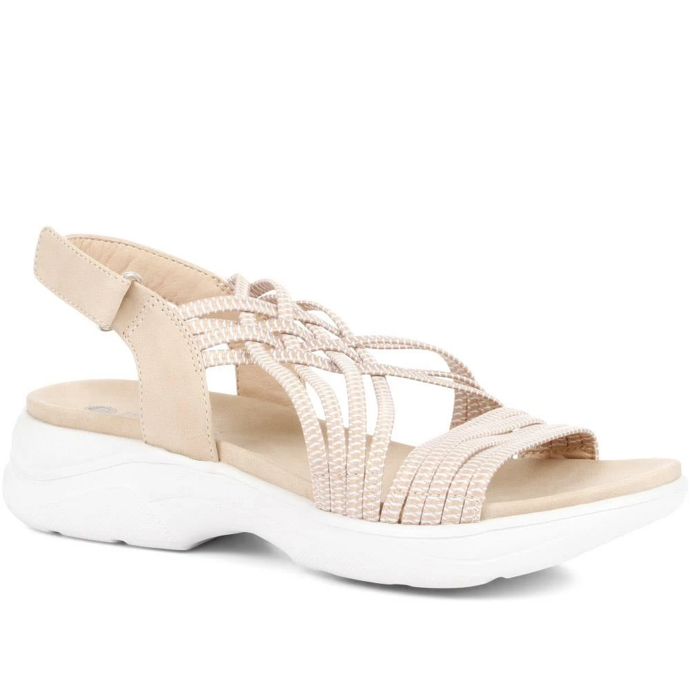 Pavers Heeled Touch Fasten Sandals - BAIZH35025 / 321 516 4 Pavers Heeled Touch Fasten Sandals - BAIZH35025 / 321 516