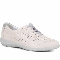 Fly Flot Leather Lace-Up Shoes - CAL35009 / 321 531