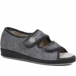 Pavers Adjustable Touch-Fasten Slippers - QING35001 / 321 644