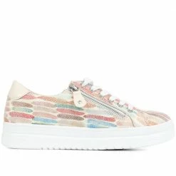 Pavers Casual Platform Lace-Up Trainers - WBINS35059 / 321 515