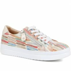 Pavers Casual Platform Lace-Up Trainers - WBINS35059 / 321 515